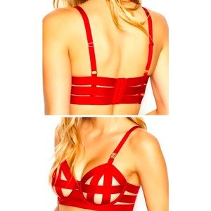 VS Strappy Cage Bra 36B